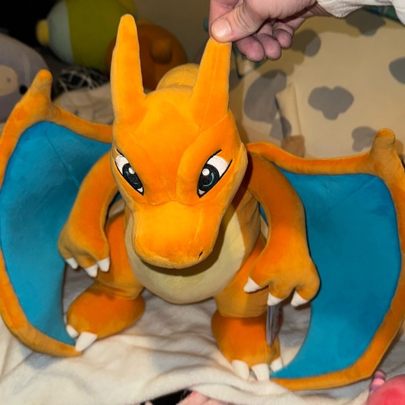 Giant oversized Charmander pokemon jazware plush NWT - Picture 1 of 12